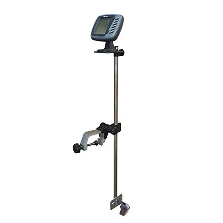 Fishing Accessories 360 Adjustable Swivel Aluminum Transducer Bow Mount Fish Finder Bracket