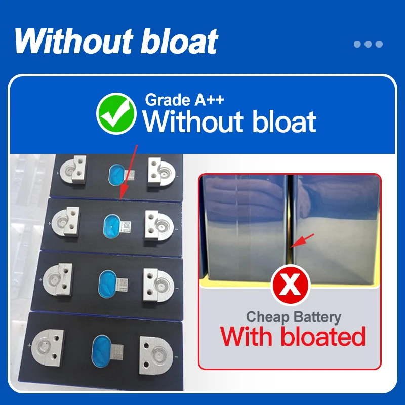 HSEV Grade A 3.2V 314Ah LiFePO4 Cell MB31 314Ah lifepo4 battery cell max 330ah ifepo4 akku for 48V 51.2V Solar storage system