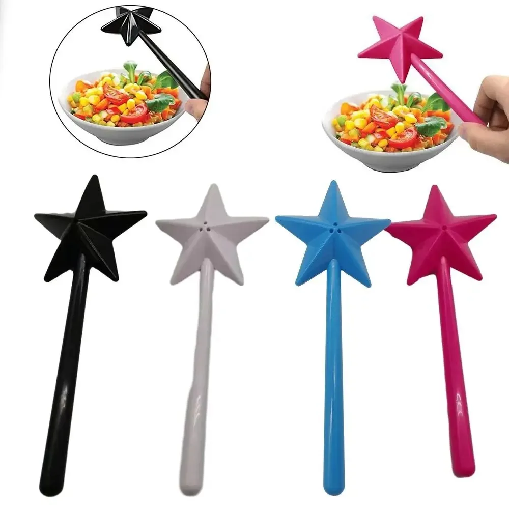 Refillable Magical Star Wand Spice Dispenser Seasoning Shaker Set Kitchen & Dining BBQ Supplies Portable Salt Pepper Shakers