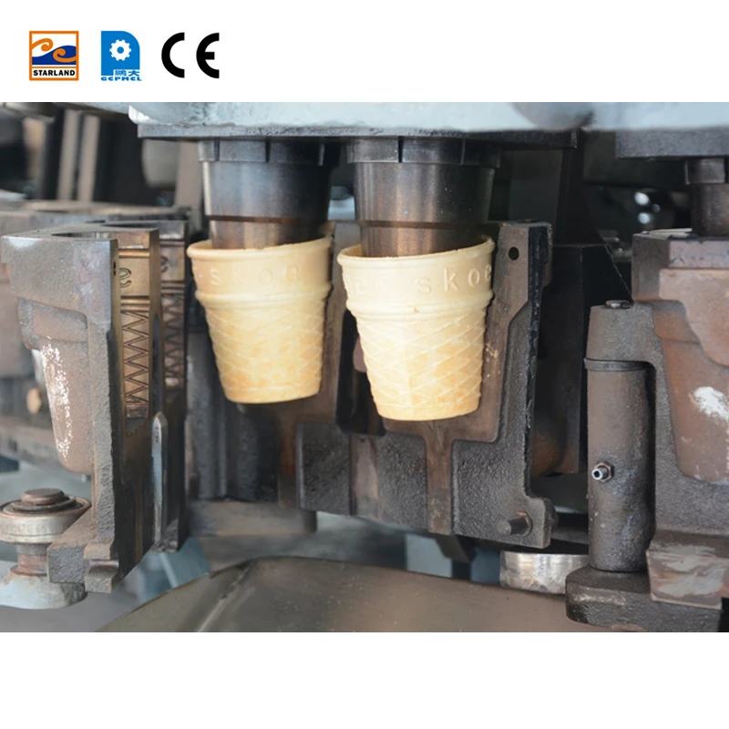 High productivity top quality New 28 molds Stainless steel automatic Waffle maker