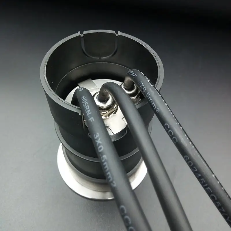 High quality 1-3W RGBW light 75mm customized outdoor led underground light