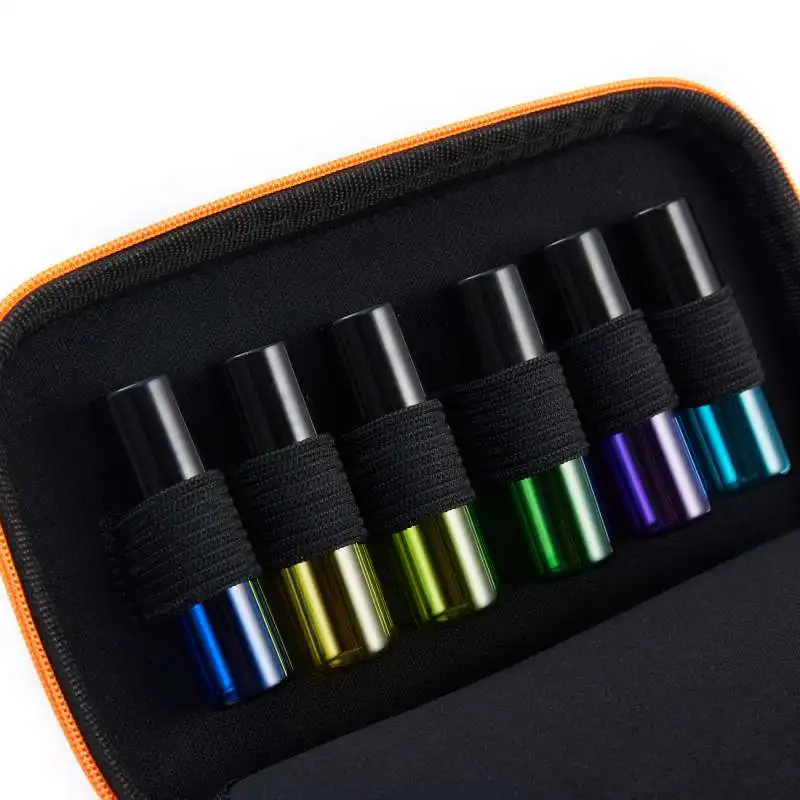 High Quality Durable Portable Zipper EVA Essential Oil Case Travel Essential Oil Case Travel Essential Oil  Bag
