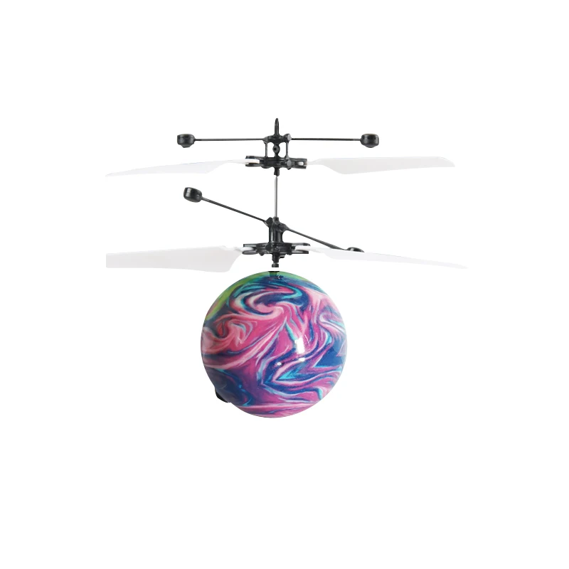 Suspension Led Lighting Infrared Sensor Hand Induced Rc Flying Ball Drone Helicopter Diamond Ball Toy