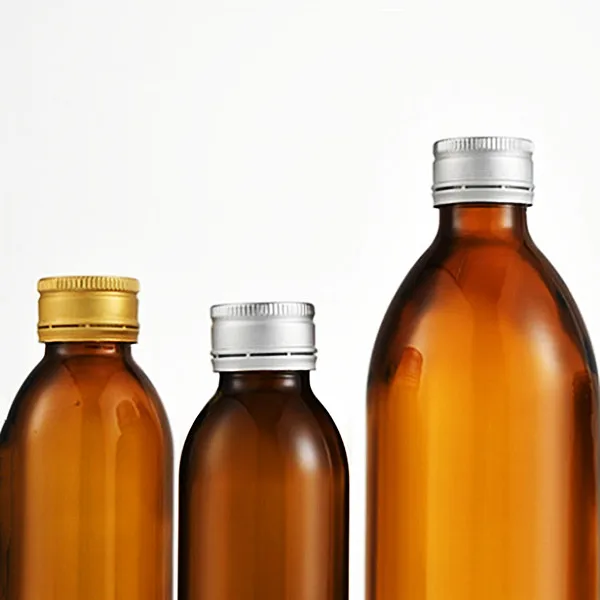 Wholesale 18 20 22 25 28 mm Screw Cap ROPP Aluminum Threaded Cap for Oral Liquid Pharmaceutical Bottle