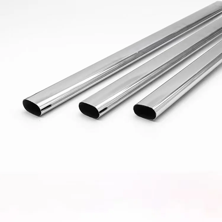 Chrome Steel Wardrobe Tube, Round/Oval Wardrobe Pipe