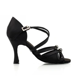 Женские туфли ручной работы на каблуках для танцев, сальса, бальных танцев, латиноамериканских танцев