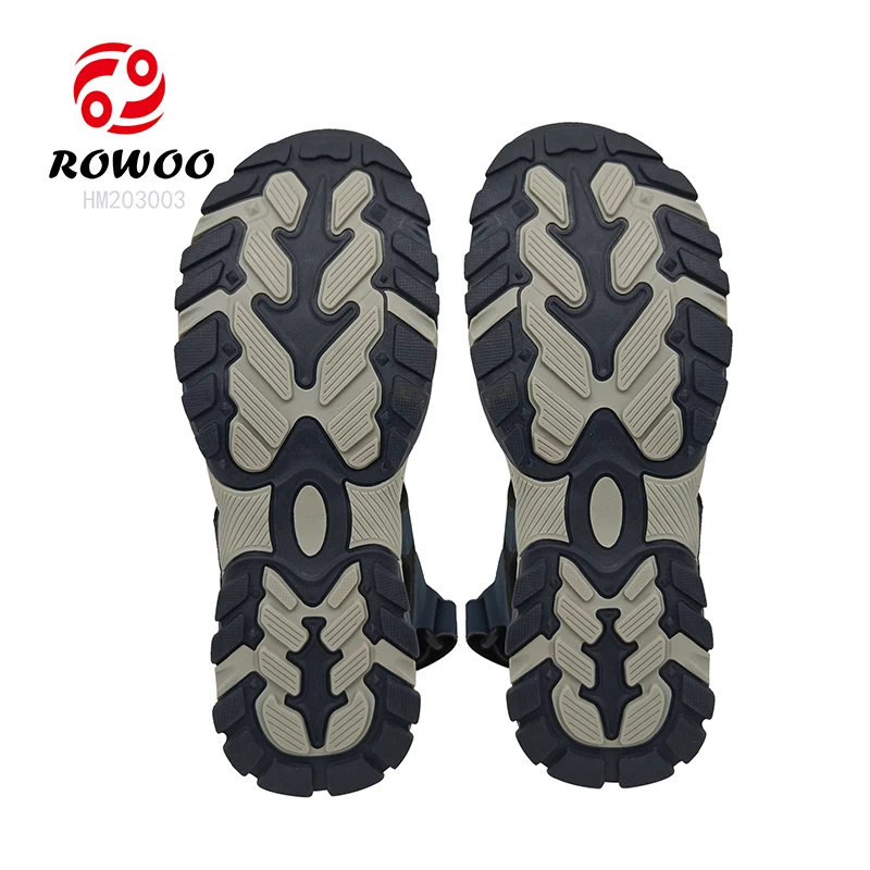 Wholesale Large Size Men Casual Sandals Handmade PU/Genuine Leather Sports Shoes