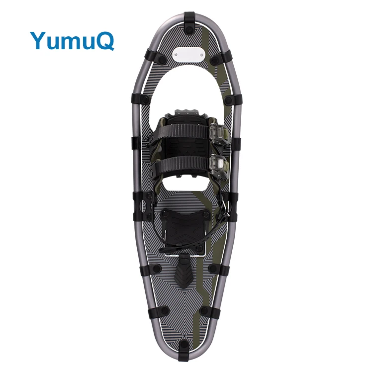 YumuQ Heel Riser Snow Shoe Mountain Snowshoes Hiking With Heal Lift Aluminum Plastic For Kids