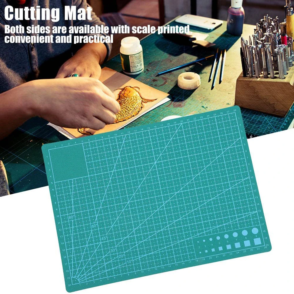  Eco friendly large size art supplies PVC Self Healing Grid Lines Plotter Cutting Flexible Mat A4