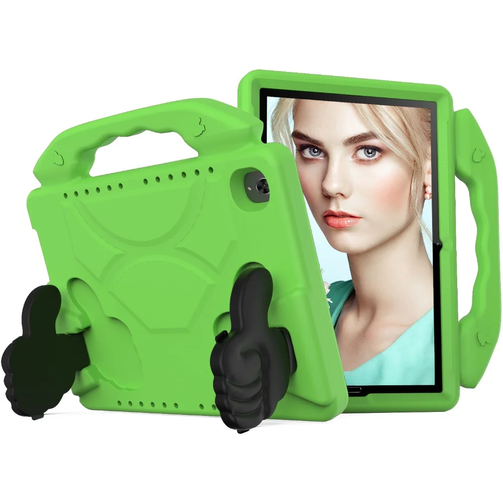 M5 M6 10.8 Inch Tablet Cover Thumb Kids EVA Shockproof Stand Case For Huawei Mediapad M5 10 PRO CMR-AL09/CMR-W09 Shell Funda
