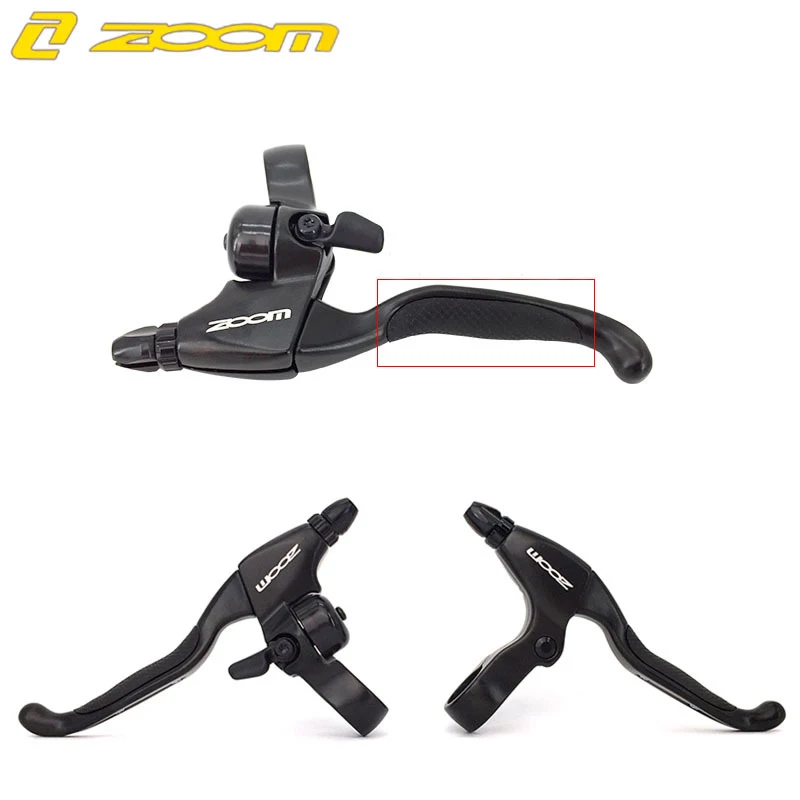 Bicycle Aluminum Brakes lever ZOOM Mountain Bike Bell Brake Folding Bicycle Braking Handlebar Gate Bicycle Accessories