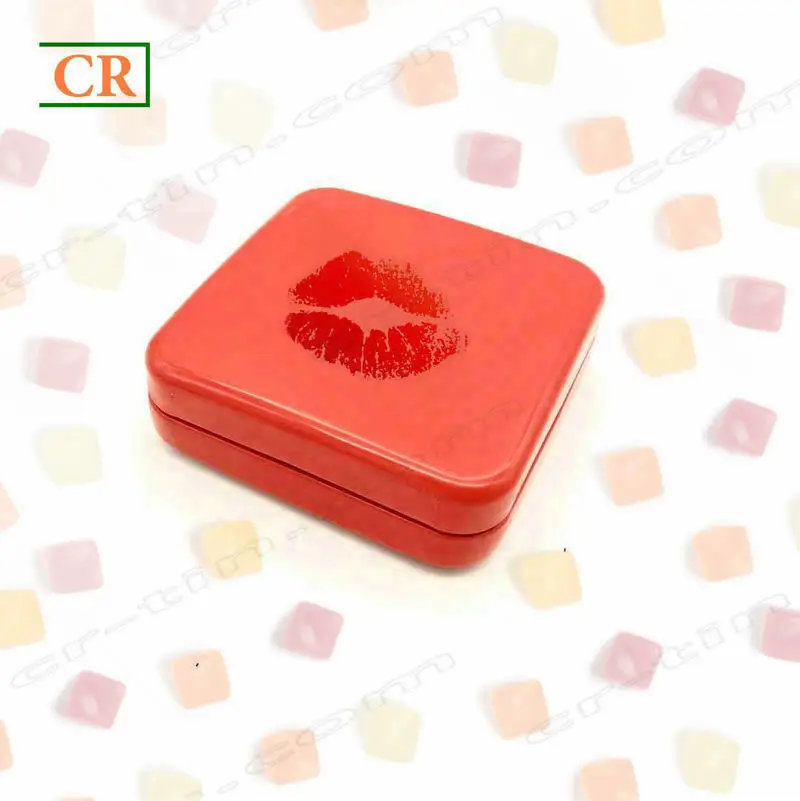 New CR Mechanism Hot Square Child-Resistance Tin Case For Mints Packaging