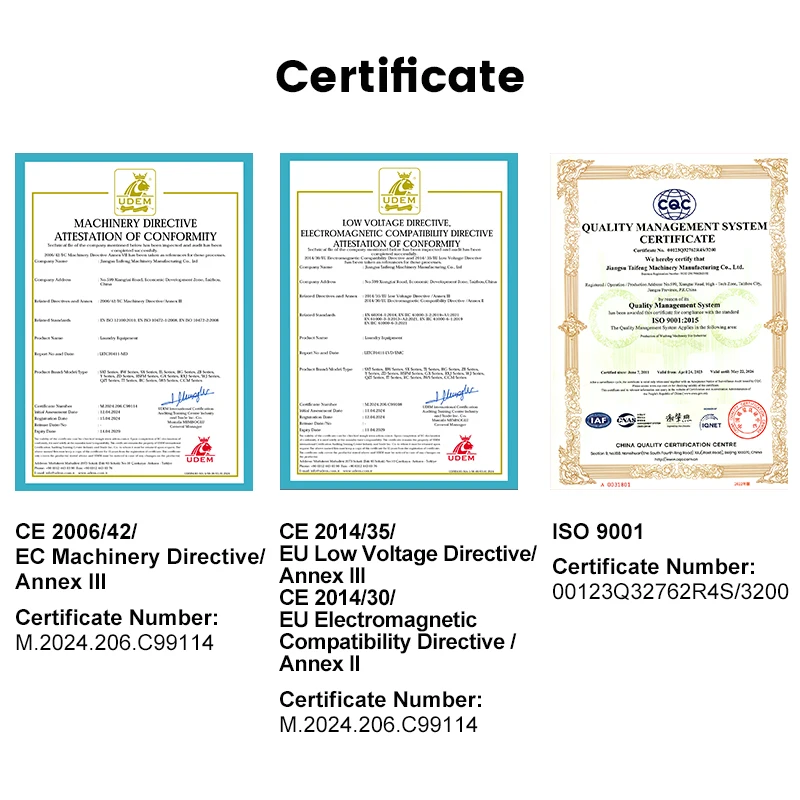 China Factory Friendly Commercial and Dryer Industrial Washing Machine