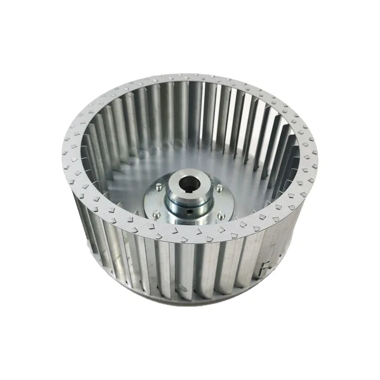 Galvanized sheet impeller for the long shaft motor wind impeller multi - wing centrifugal fan wheel fan blade