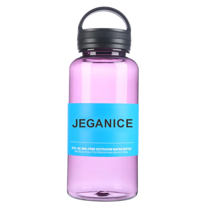 Eco-Friendly high quality 1000ml  BPA free tritan water drinking Wide Mouth water  bottle