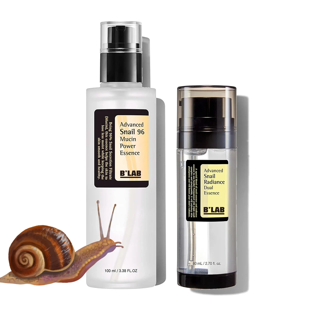 Factory Custom Anti Aging Wrinkle Anti-freckle Renewing Glowing Nicotinamide Skin Care Collagen Snail Mucin Essence Facial Serum