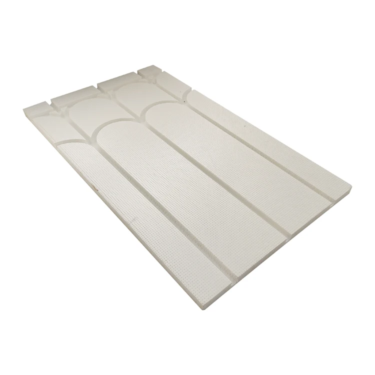 Underfloor heat diffuser plate floor heating dry system