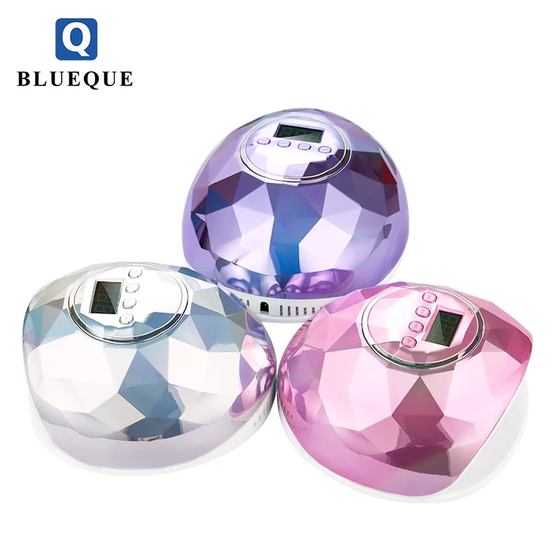 Beautiful New appearance and high power 86w F6 chameleon uv led nail lamp