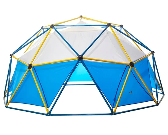 
Outdoor Kids Steel Dome Climber With Tent And Swing 
