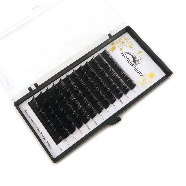  3D4D 5D Pre Made Fan Eyelashes Extension Wholesale 2D 3D Korea PBT Fiber Soft and Strong 2-4 Weeks Hand OEM