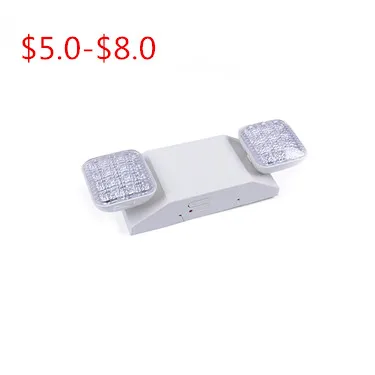 BEST sell rechargeable battery backup dual heads led emergency light with CE CB U L listed