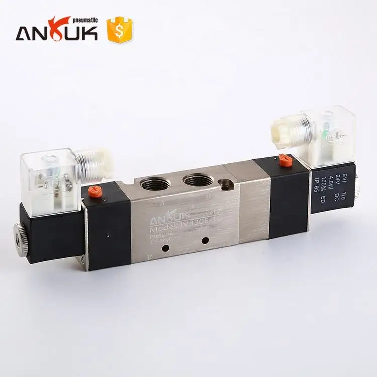 Low price General 4V330E-10 air solenoid valve 4 solenoid air valve