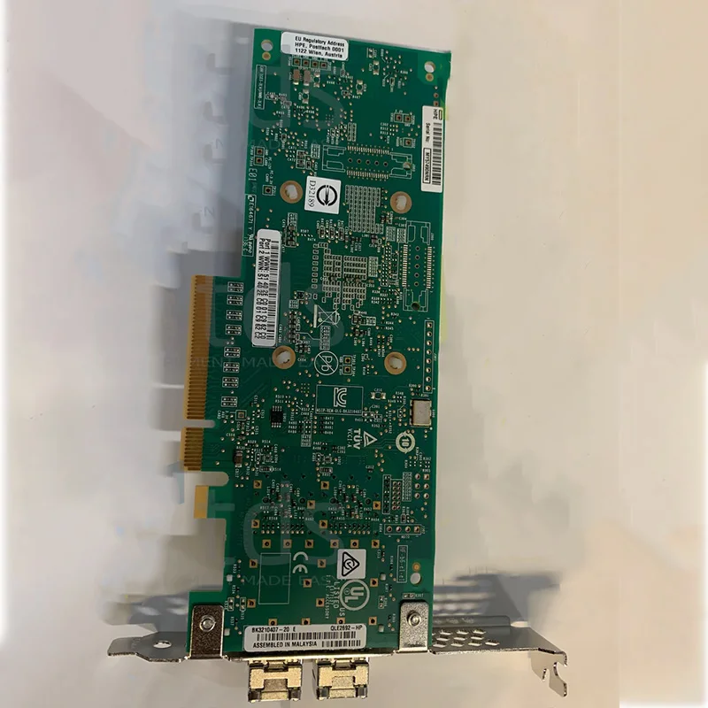 HPE StoreFabric P9D94A SN1100Q 16Gb Dual Port PCIe3 Fibre Channel HBA Brand New in Factory Sealed Box
