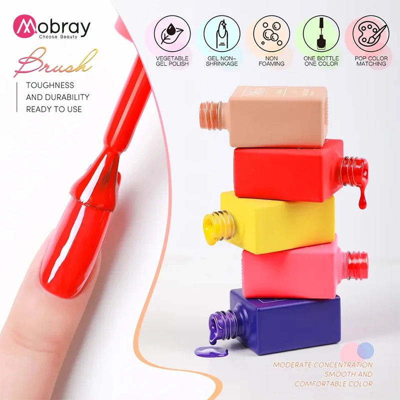 1600 Colors Custom-made Gel Polish OEM Easy Soak Off  Free Sample For Wholesale