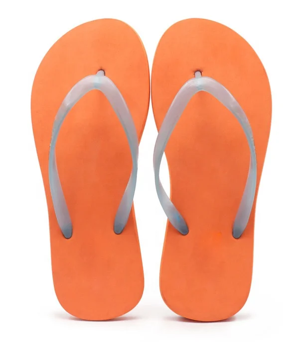 New design custom printing summer rubber $1 dollar flip flops