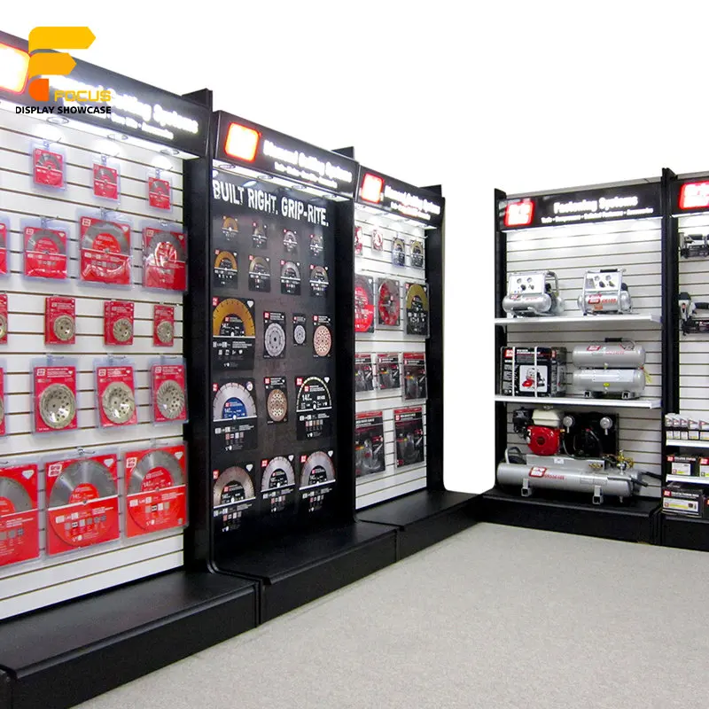 Дисплеи для аппаратного магазина Pegboard Hardware Shop дизайн полки инструментов