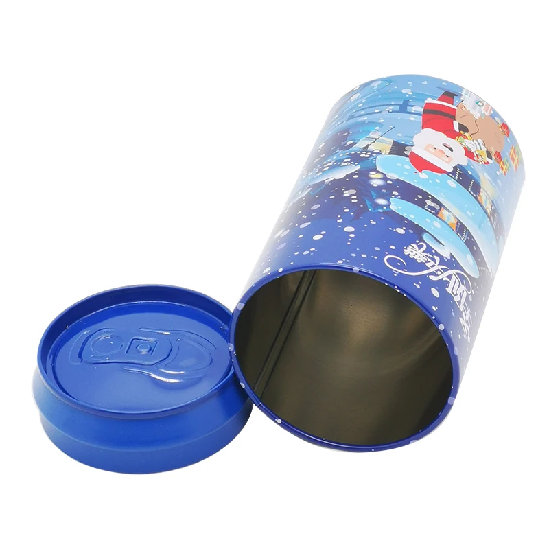 cloth packing tin cans cola shape metal can packaging for T-shirt/socks/underpants/briefs