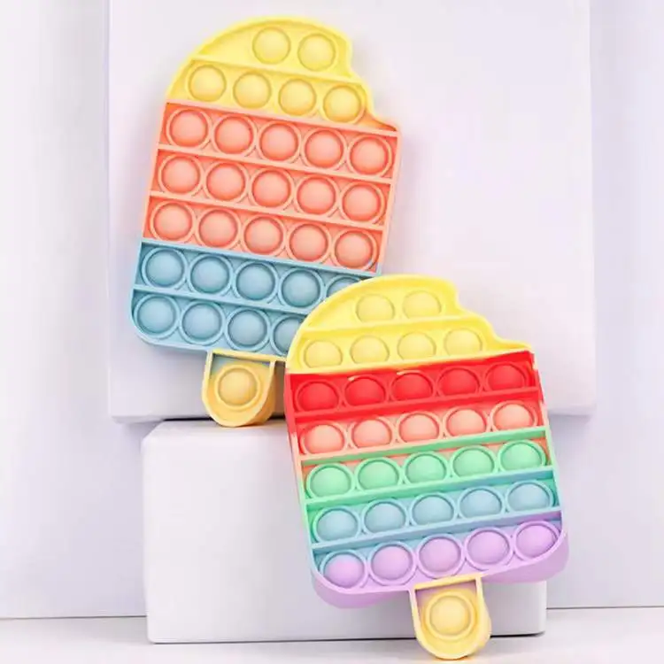 Силиконовые поп сенсорные игрушечный кубик для Poppets аутизма особые потребности для снятия стресса силиконовый Снятие Стресса Squeeze сенсорная игрушка