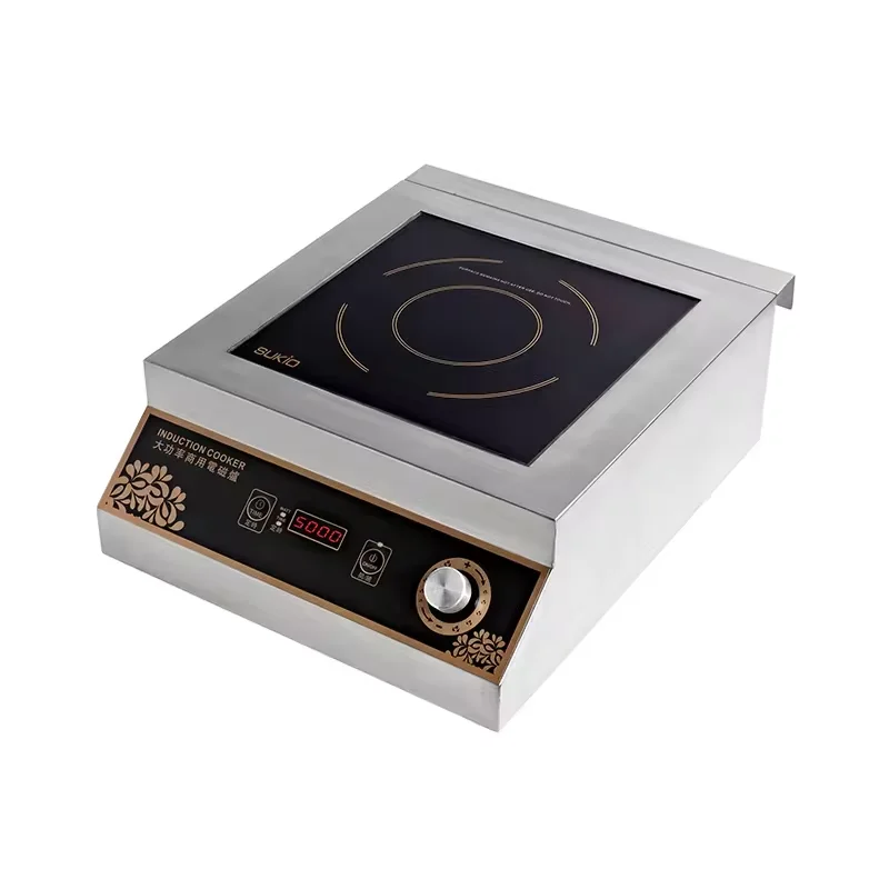 Simple Operation Metal Body Luxury Induction Hob 5Kw Plate Cooker Induction Stove