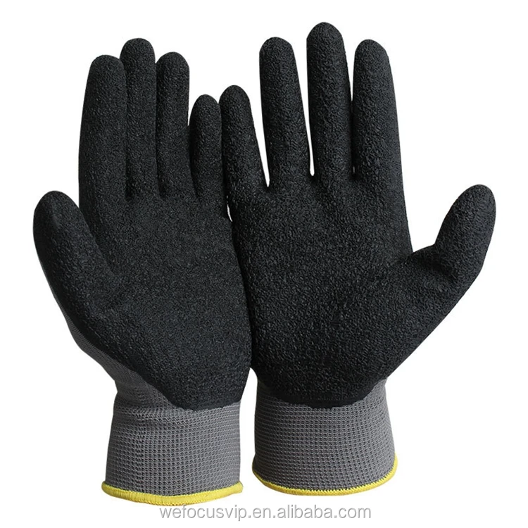 Wefocus, бесплатный образец, латексные перчатки с покрытием-гофрированная поверхность, сексуальные латексные перчатки для взрослых, латексные перчатки для садоводства