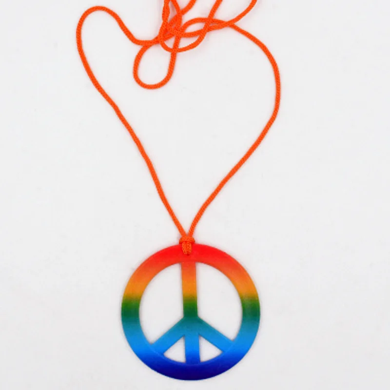 Hot hippie clothes set carnival stockings glasses earrings necklace accessories toys set carnival costume