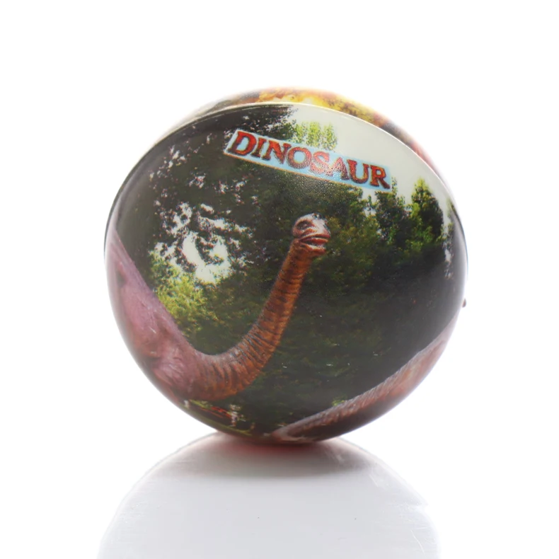 Custom Logo Dinosaur Ball PU Foam Stress Reliever Ball for Promotion
