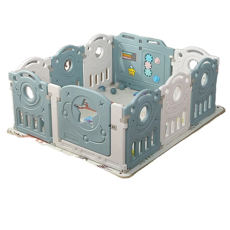 Безопасный детский манеж, детский манеж для игры в тренажерном зале, забор для ворот, большой манеж для детей