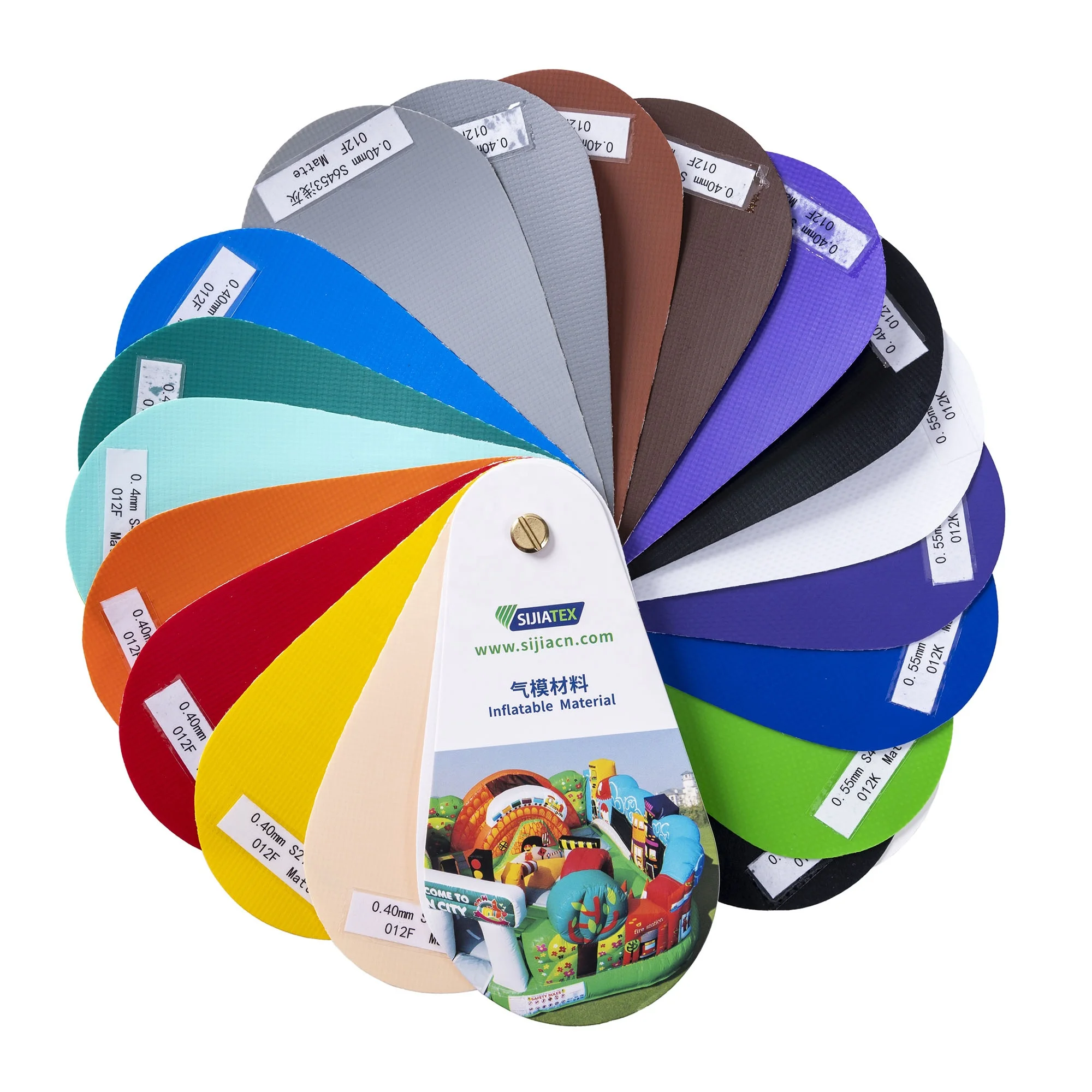 Sijia Inflatable Boat Material PVC Coated Fabric Banana Boat, Canoe, Life Rafts and Fishing Boats River Sport Nonwoven Fabric