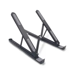 Ergonomic Adjustable Portable Aluminum Alloy Laptop Stand Foldable Metal Laptop Holder For Home Office