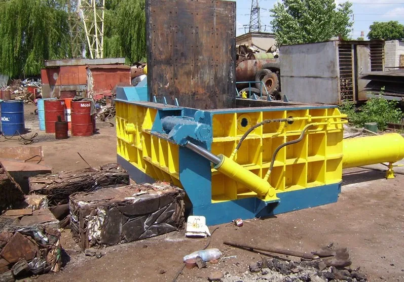 Automatic Metal Hydraulic Baler 125 Tons of Scrap Metal Compression Baler for Sale