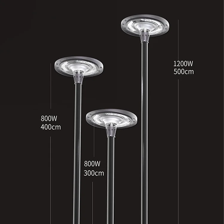 Фоны из долговечного водонепроницаемого Смарт 1200 Вт круглый НЛО RGB LED 800 солнечные уличные фонари для сада на открытом воздухе