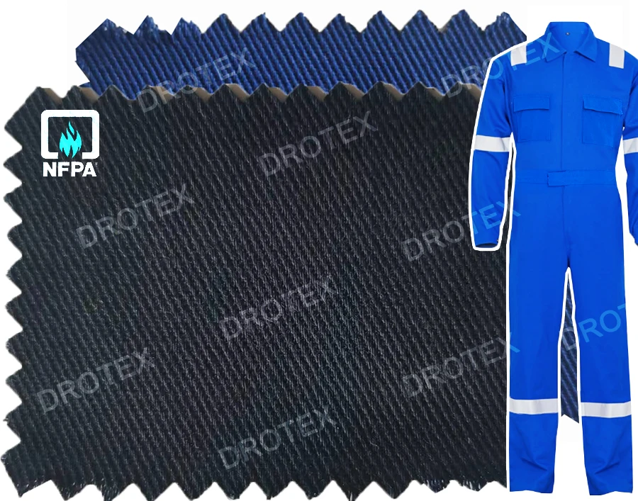 Oil Gas Field non Combustible Fire Resistant Fabric