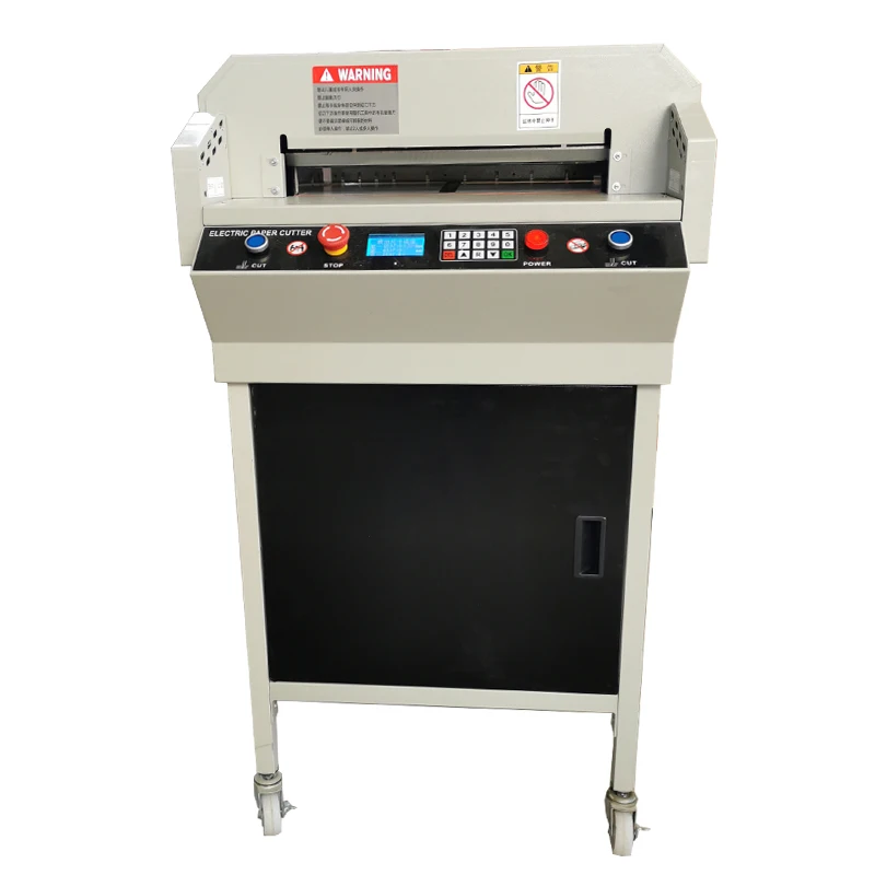 Factory price new electric paper cutter microcomputer programmed paper cutter