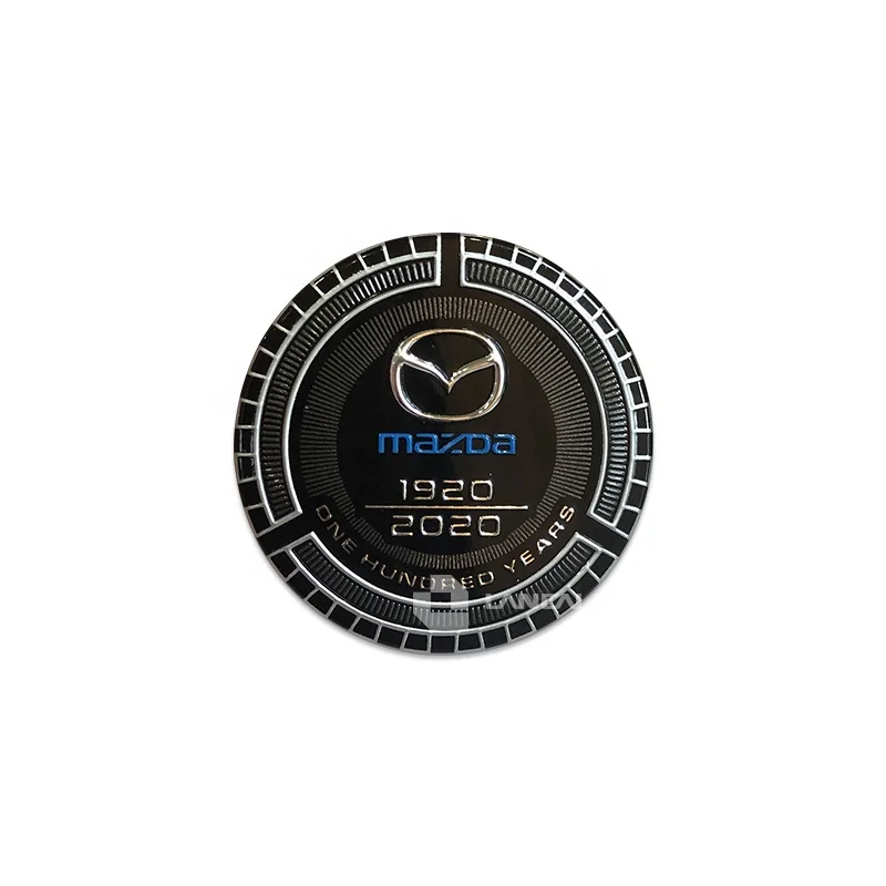 Factory price 3D chrome badge custom car logo sticker bendable emblem badge