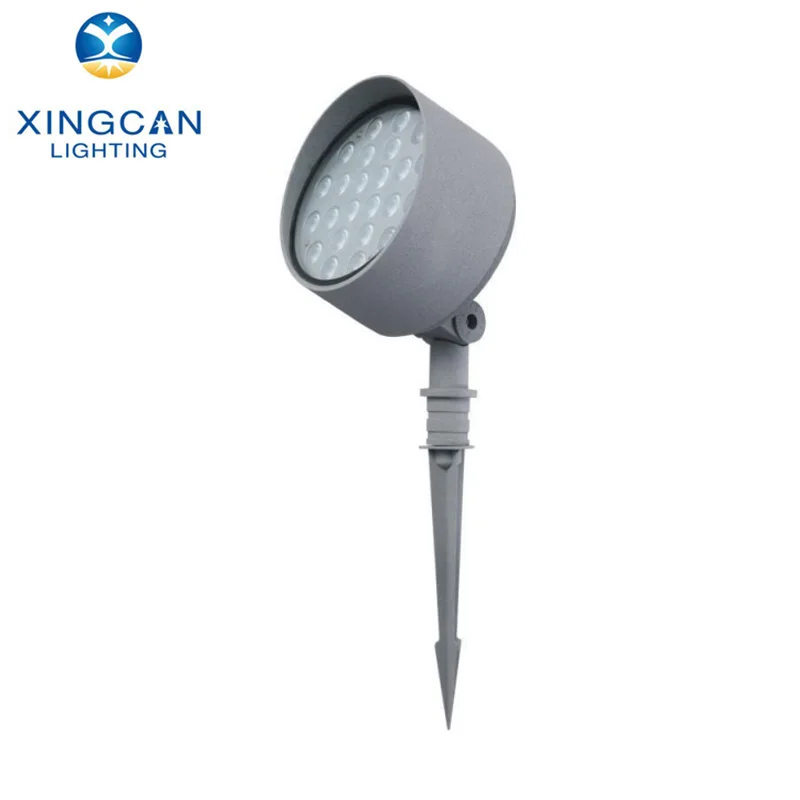 Outdoor led spike garden lamp 4.5W 6w 7 watt 304 Stainless Steel grass Garden Spotlight for Yard Decoration