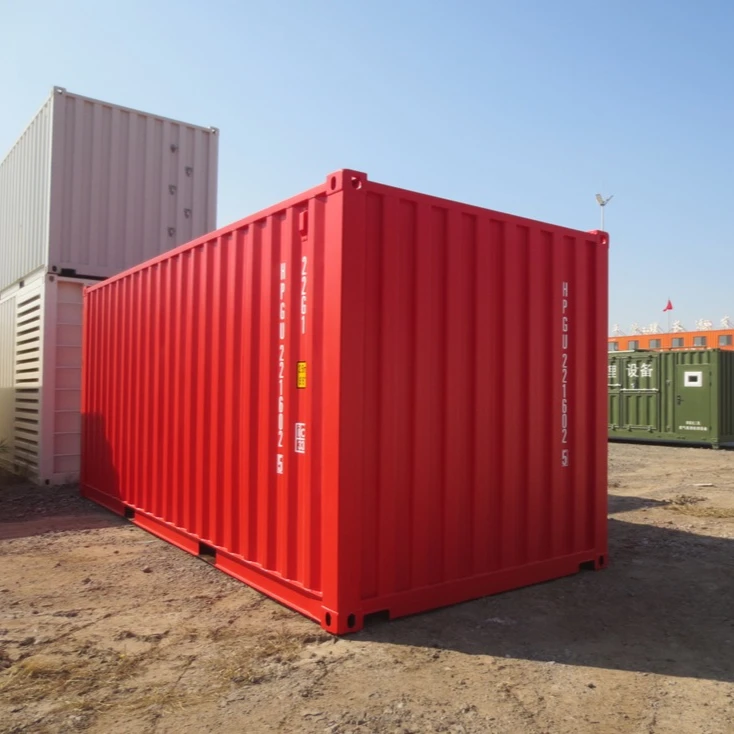 China direct selling  6 m 20 ft 12 m 40 ft container shipping container full size IOS standard container