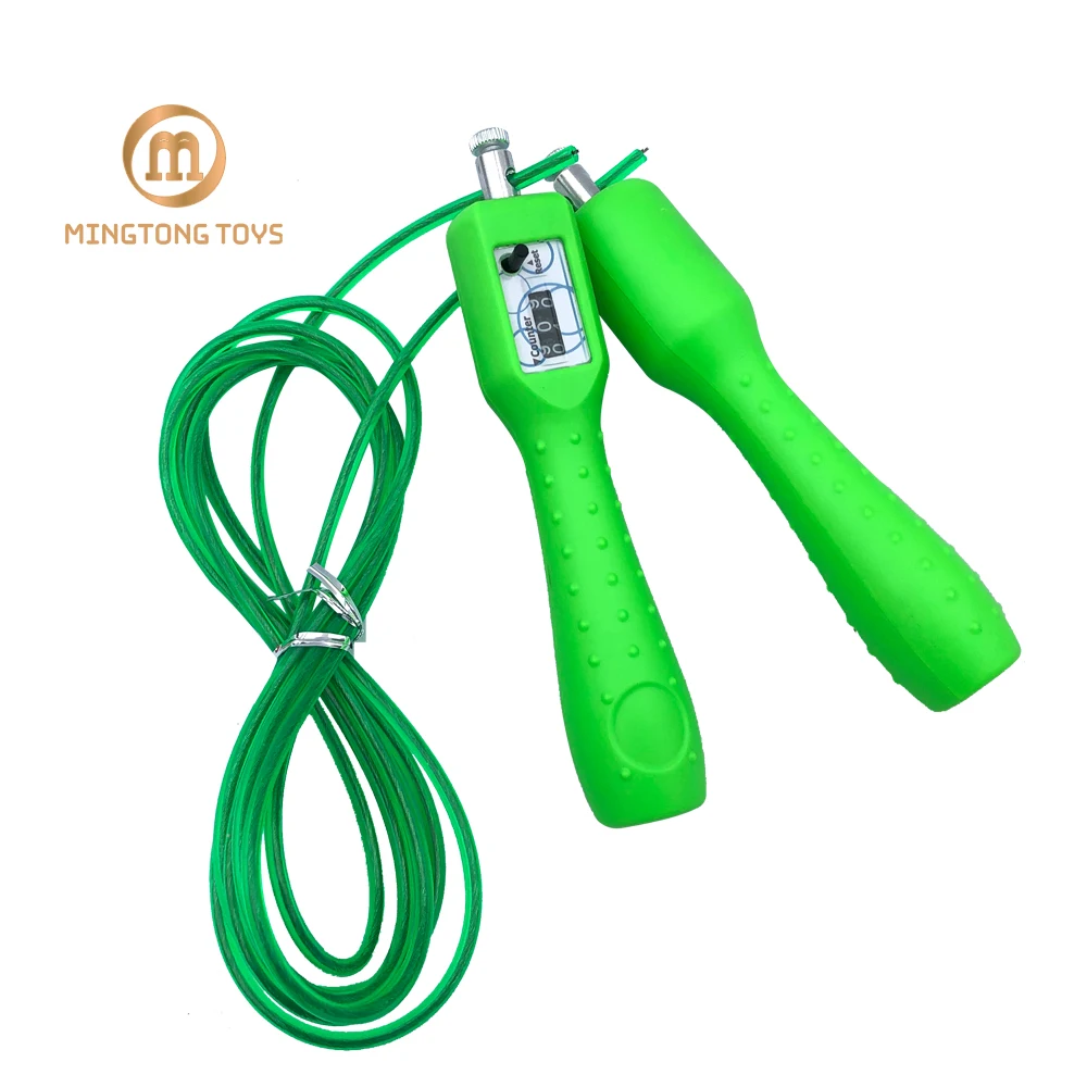 Детская уличная Спортивная Скакалка для прыжков пластиковая ручка цифровой счетчик детей скакалка