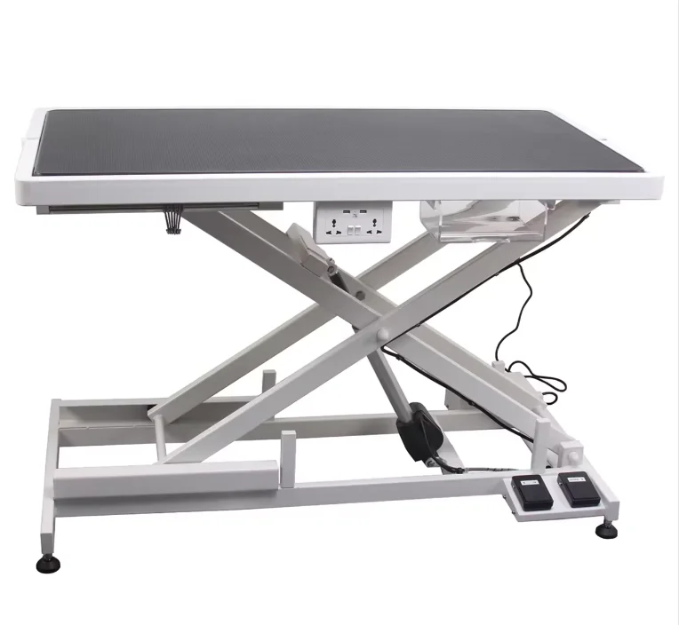 Full function large electric desk Electric lifting pet grooming table