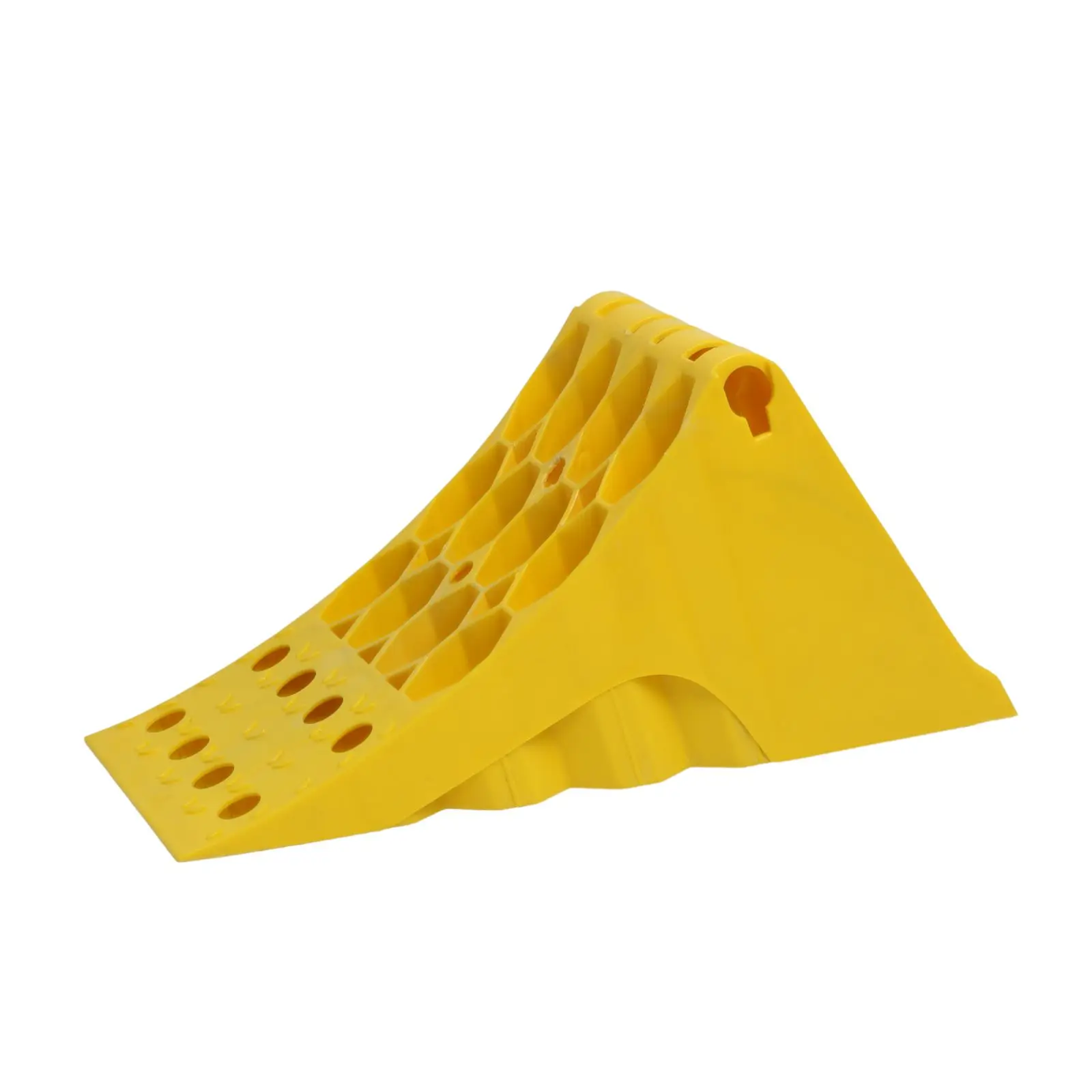 Heavy Duty UV Protected Plastic HDPE Wheel Stop Wheel Chock for Car Vehicle Truck RV Camper Trailer ATV