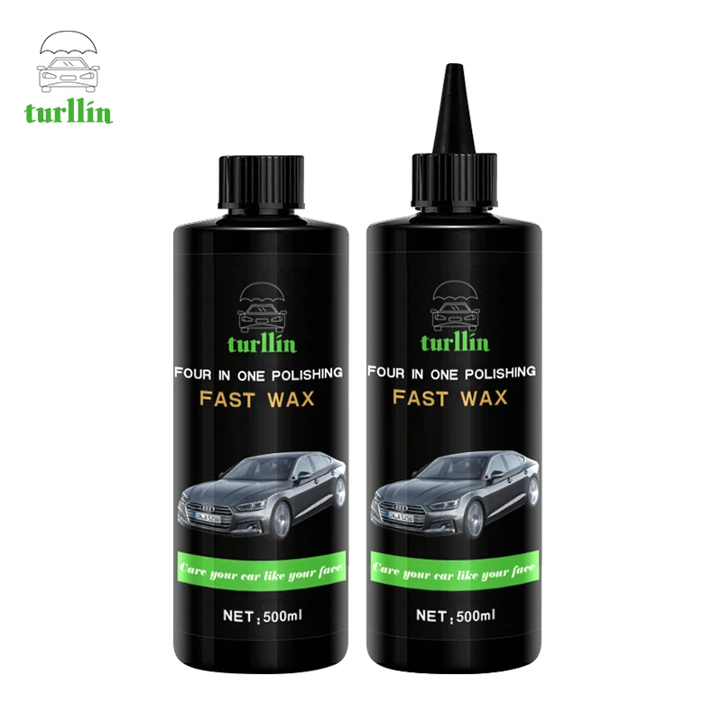 Wholesale OEM New Car Polishing Wax 4 in 1 Polishing Wax Ceramic Coating Liquid Wax For Car Care High Glossy Polishing Compound